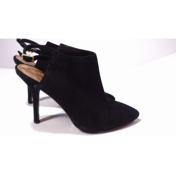 Vince Camuto Signature Amalfi Ankle Strap Booties Boots Sz 7.5 black - Picture 11 of 13